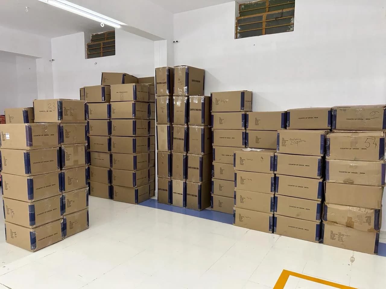 Production at the DBS Pacific unit at Karur, view 3