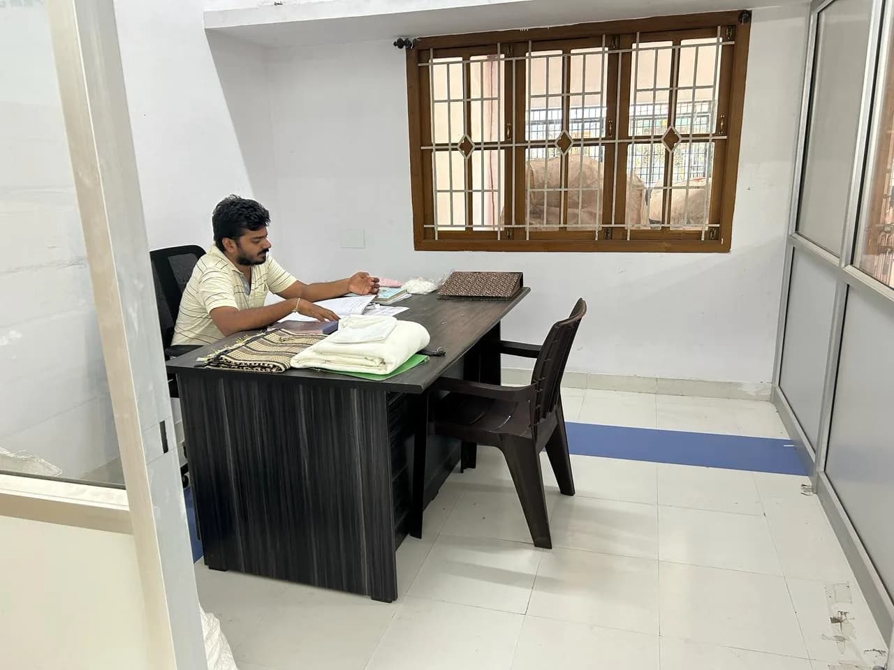 Production at the DBS Pacific unit at Karur, view 8